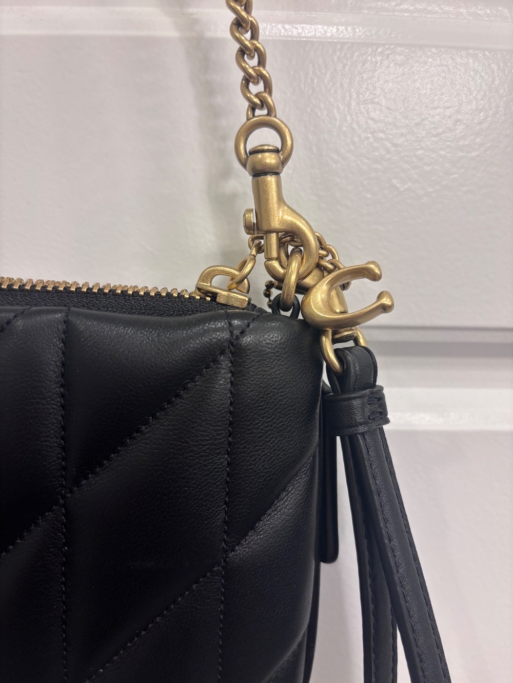 Coach quilted clutch - Picture 3 of 5